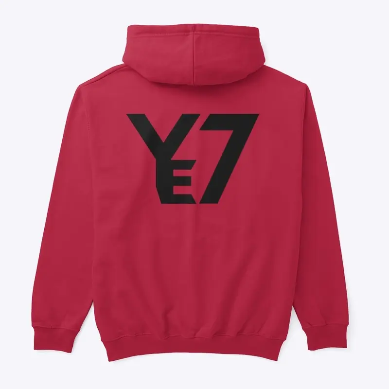 YE7 All Black name & Logo Cloth. Line