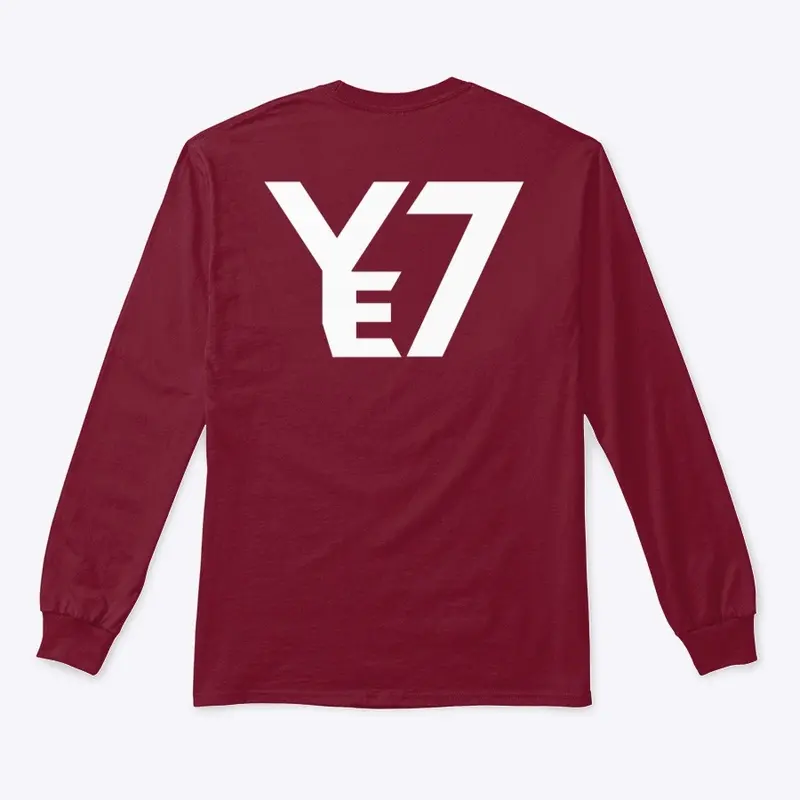 YE7 Long Sleeve T-Shirt Cloth. Line